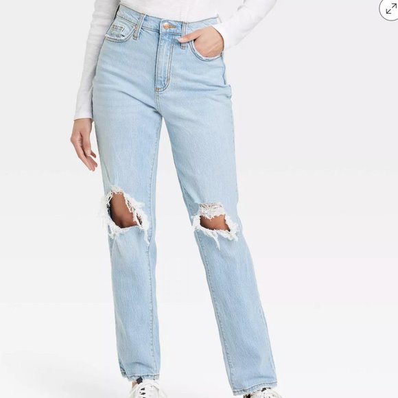 Highest Rise 90s Straight Jeans - Picture 1 of 1